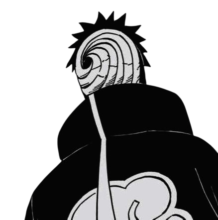 Decorative anime character illustration in contact section